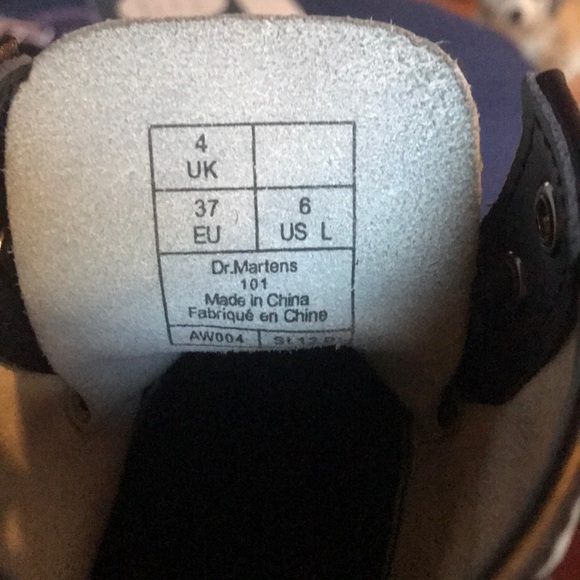 Print doc martens- women’s size 6, great condition - Picture 5 of 5